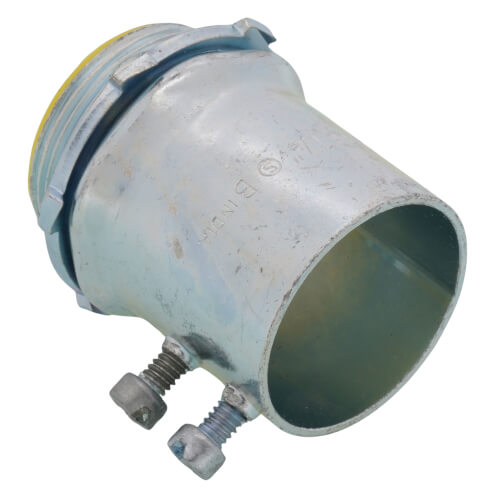 Main product image of 1-1/2" Insulated Steel EMT Set Screw Connector