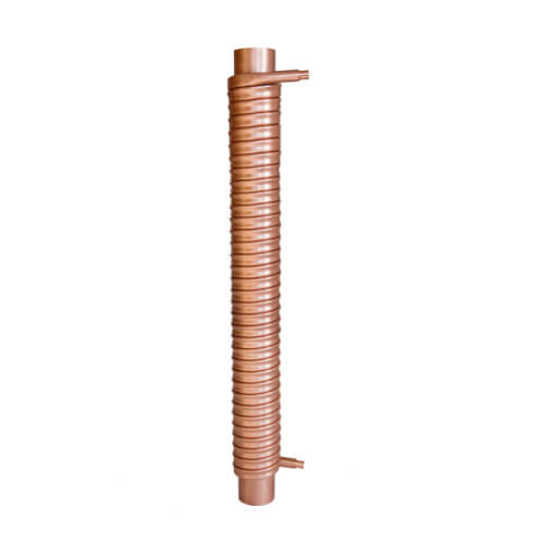 Main product image of 42.1% Efficiency, 3" x 33-1/2" x 3/4" Drain Water Heat Recovery & 2 Drain Couplings (No Fittings)