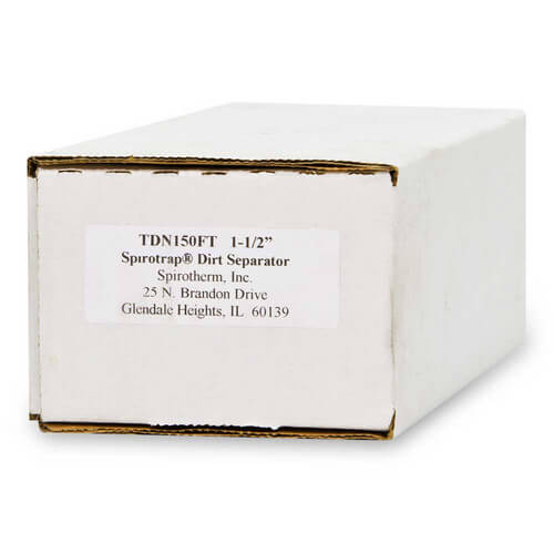 Main product image of 1-1/2" Spirotrap Drain Brass Dirt Separators with removable head (Female Thread)