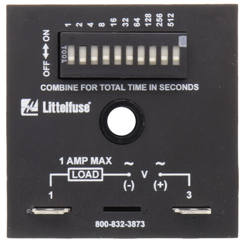 Main product image of 1 to 1023 sec. Solid State Delay-on-Make Time Delay (100-240V)