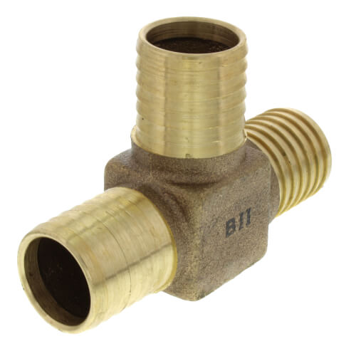 Main product image of 1-1/4" Bronze Insert Tee (Lead Free)