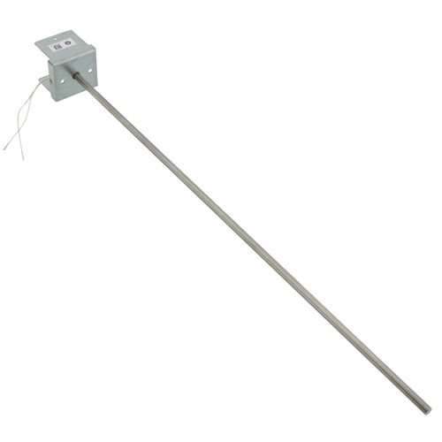 Main product image of 18" Duct Mount Nickel Temperature Sensor w/ Metal Cover (1k ohm)