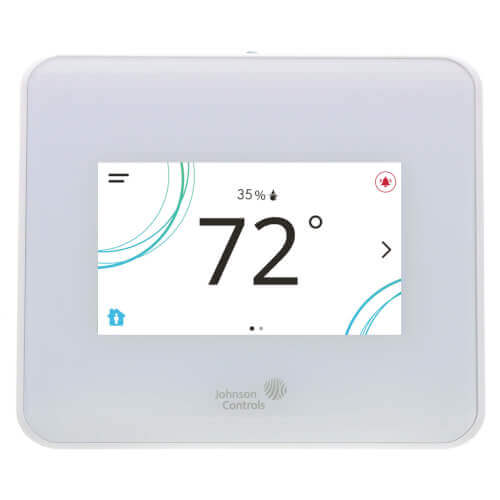 Main product image of TEC3000 BACnet or N2 Networked Thermostat Controller w/ Occupancy Sensor & Dehumidification (White)