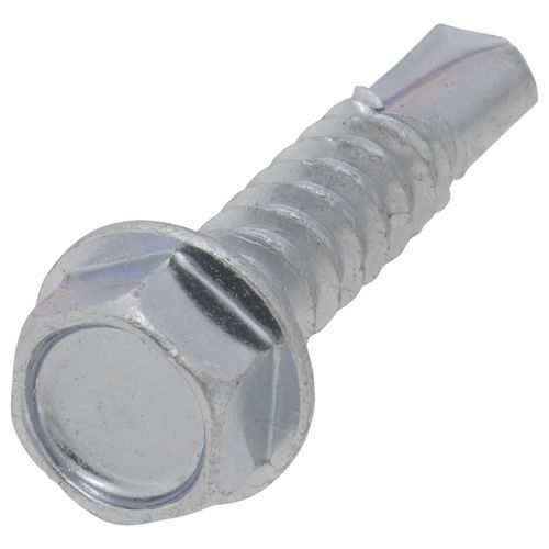 Main product image of #12 x 1" Hex Washer Head Self Drilling Screw (Pack of 100)