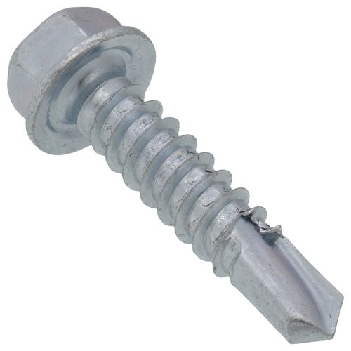 Main product image of #12 x 1" Hex Washer Head Self Drilling Screw (Pack of 100)