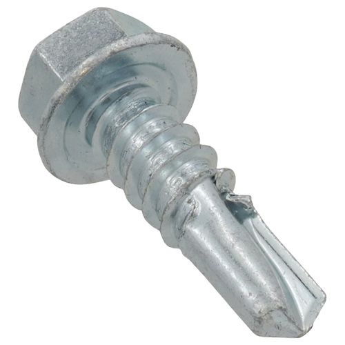 Main product image of #12 x 3/4" Hex Washer Head Self Drilling Screw (Pack of 100)