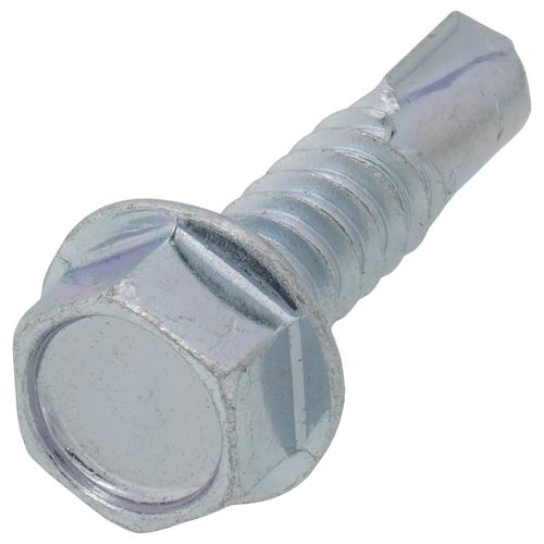 Main product image of #14 x 1" Hex Washer Head Self Drilling Screw (Pack of 100)
