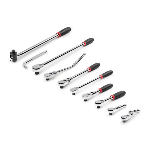 Main product image of 3/8" Drive Comfort Grip Ratchet, L-Handle, and Breaker Bar Set (10-Piece)