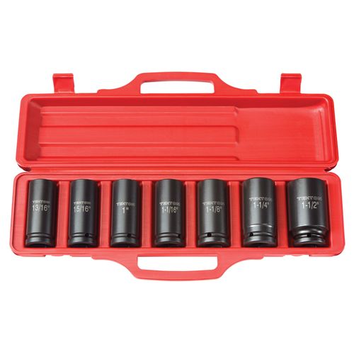 Main product image of 3/4" Drive Deep 6-Point Impact Socket Set, 7-Piece (13/16 - 1-1/2")