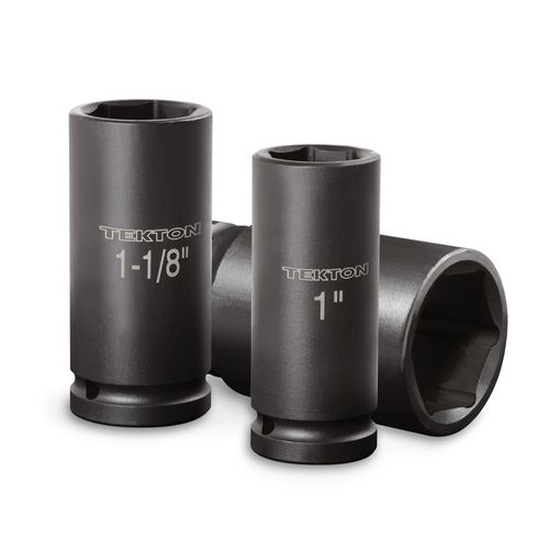 Main product image of 3/4" Drive Deep 6-Point Impact Socket Set, 7-Piece (13/16 - 1-1/2")