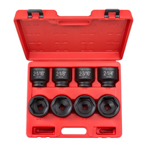 Main product image of 3/4" Drive 6-Point Impact Socket Set, 8-Piece (2-1/16 - 2-1/2")