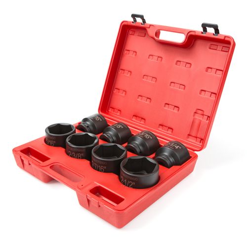Main product image of 3/4" Drive 6-Point Impact Socket Set, 8-Piece (2-1/16 - 2-1/2")