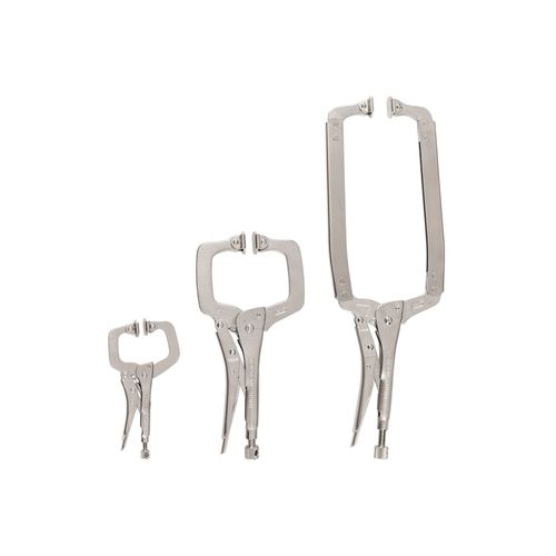 Main product image of Swivel Pad Locking C-Clamp Set (3 Pieces)