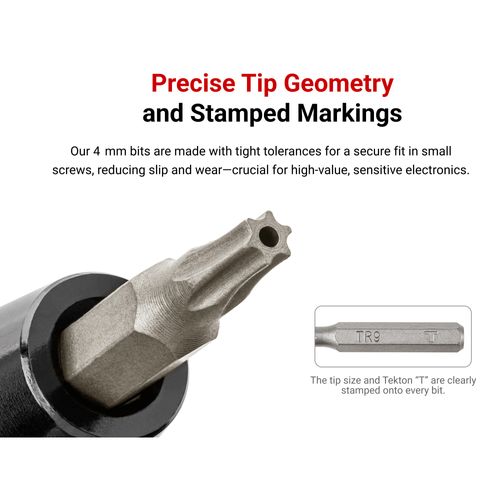 Main product image of 4 mm Precision Bit Driver and Bit Set with Case (97 Pieces)