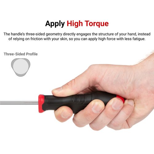 Main product image of 7/32" Hex High-Torque Black Oxide Blade Screwdriver