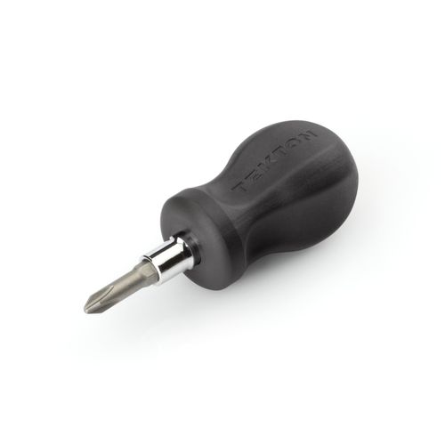 Main product image of 3-in-1 Stubby Phillips/Slotted Driver (#2 x 1/4", Black)