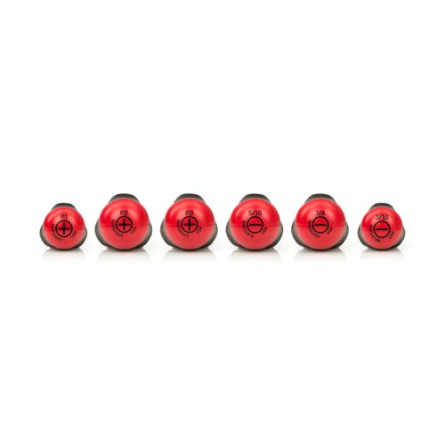 Main product image of Long High-Torque Screwdriver Set, 6-Piece (#1 - #3, 3/16 - 5/16")