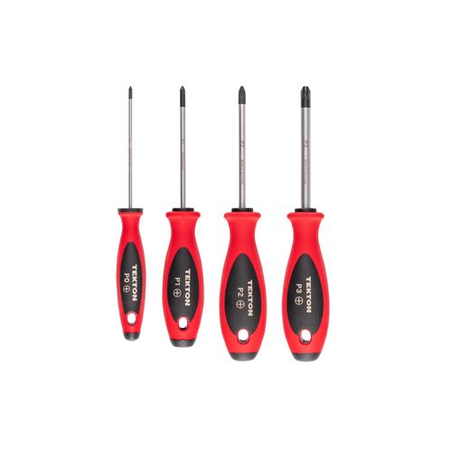 Main product image of Phillips Screwdriver Set - 4" Shanks, 4-Piece (#0 - #3)
