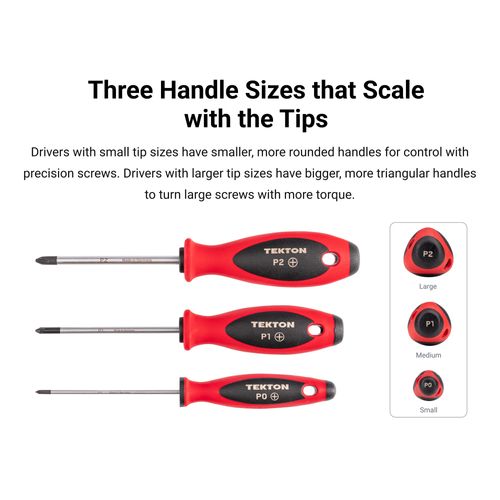 Main product image of Phillips Screwdriver Set w/ Black Modular Organizers - 4" Shanks, 4-Piece (#0 - #3)