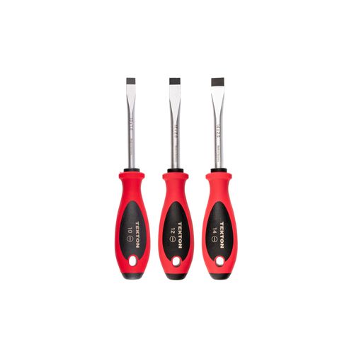 Main product image of Slotted Screwdriver Set - 4" Shanks, 3-Piece (10 - 14mm)