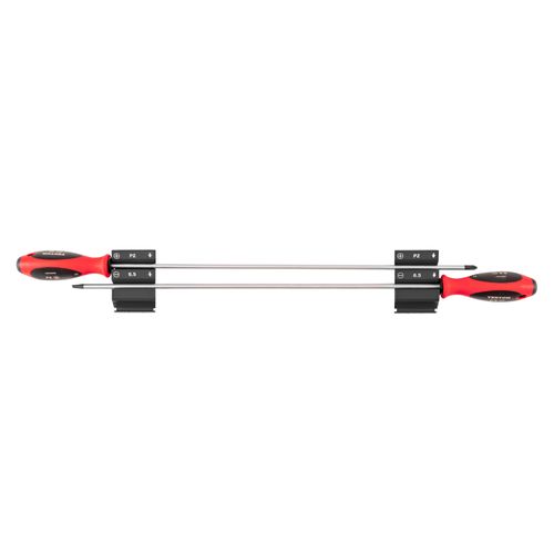 Main product image of Phillips and Slotted Screwdriver Set w/ Black Modular Organizers - 18" Shanks, 2-Piece (#2, 6.5mm)