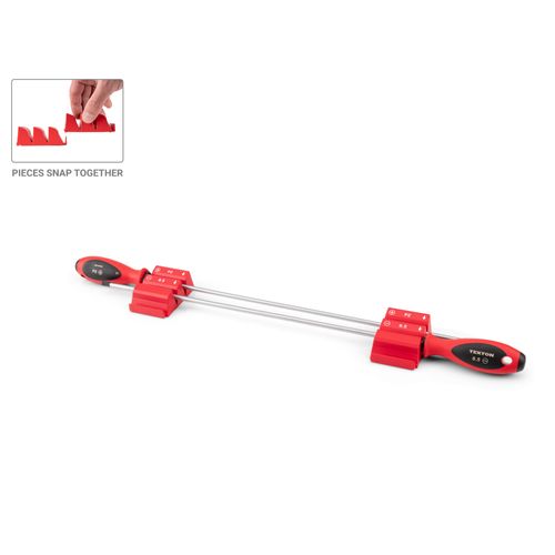 Main product image of Phillips and Slotted Screwdriver Set w/ Red Modular Organizers - 18" Shanks, 2-Piece (#2, 6.5mm)