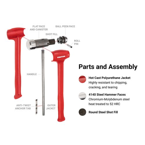 Main product image of 47 oz. Ball Peen Dead Blow Hammer