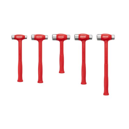 Main product image of Flat Steel Face Dead Blow Hammer Set, 5-Piece (26, 36, 43, 47, 50 oz.)