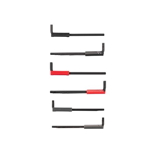Main product image of Flat End Hex and Star L-Key Set with Holders, 41-Piece (0.050-3/8", 1.3-10 mm, T6-T50)