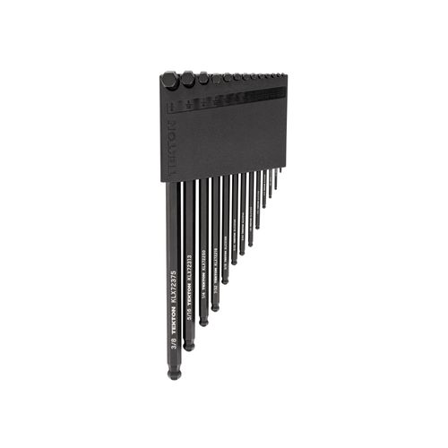 Main product image of Ball End Hex L-Key Set with Holder, 13-Piece (0.050-3/8")