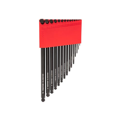 Main product image of Ball End Hex L-Key Set with Holder, 15-Piece (1.3-10mm)