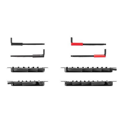 Main product image of Ball End and Flat End Hex L-Key Set with Holder and Rack, 43-Piece (0.050-3/4", 1.3-19mm)