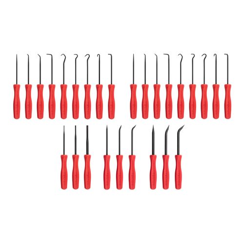 Main product image of Pointed and Blunt Pick, Hook, Probe, and Mini Pry Bar Set (27-Piece)
