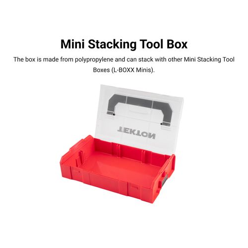 Main product image of Pick, Hook, and Mini Pry Bar Set w/ Mini Stacking Tool Boxes (24-Piece)