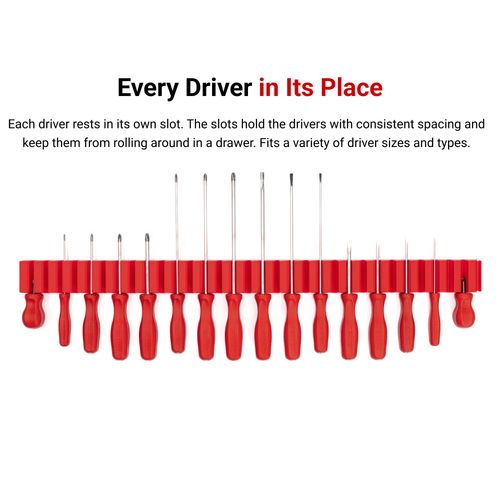 Main product image of 10-Tool Modular Driver Organizer Set (Black)
