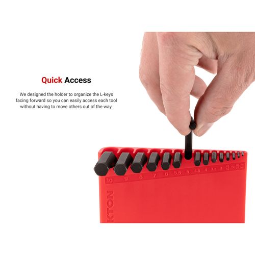 Main product image of 13-Tool Star L-Key Holder (T6-T50)