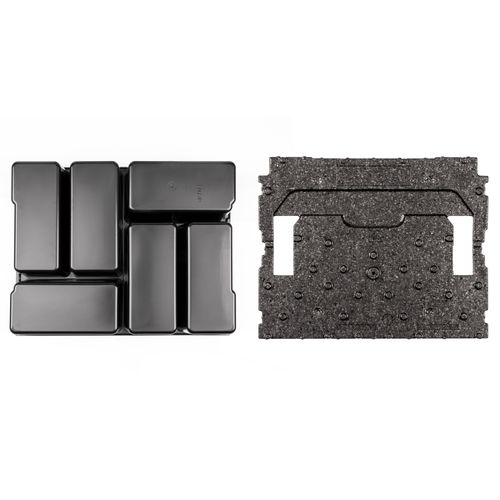 Main product image of 6-Cavity Parts Tray and Lid Insert for Stacking Tool Box
