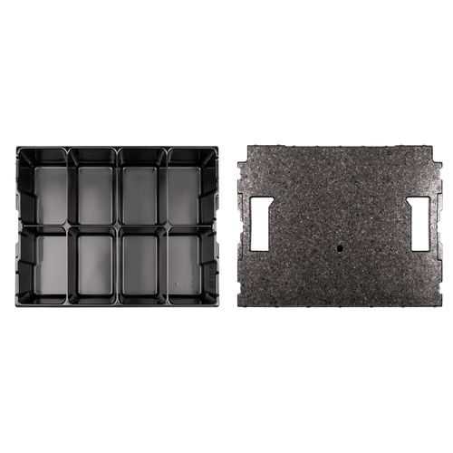 Main product image of 8-Cavity Parts Tray and Lid Insert for Stacking Tool Box