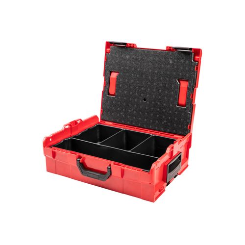 Main product image of Stacking Tool Box (L-BOXX 2) with 4-Cavity Parts Tray and Lid Insert