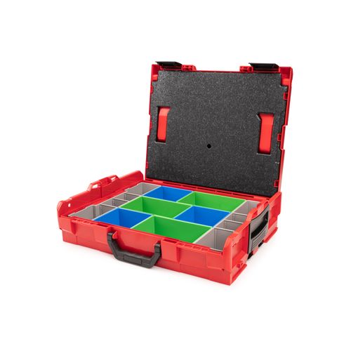 Main product image of L-BOXX 1 Shallow Stacking Tool Box with 8-Piece Organizer Bin Set (Variant A) and Lid Insert