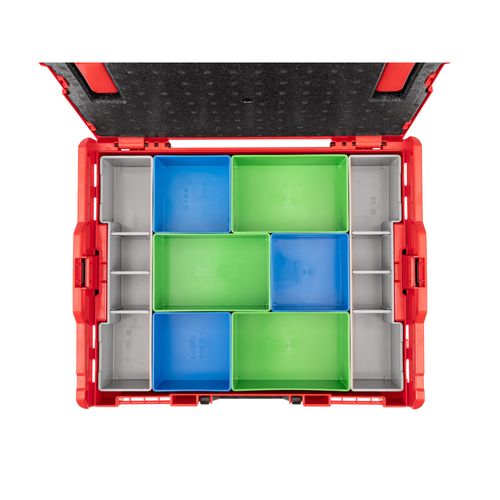 Main product image of L-BOXX 1 Shallow Stacking Tool Box with 8-Piece Organizer Bin Set (Variant A) and Lid Insert