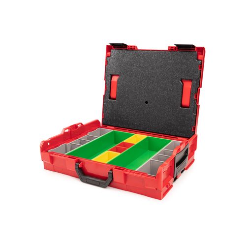 Main product image of L-BOXX 1 Shallow Stacking Tool Box with 8-Piece Organizer Bin Set (Variant B) and Lid Insert