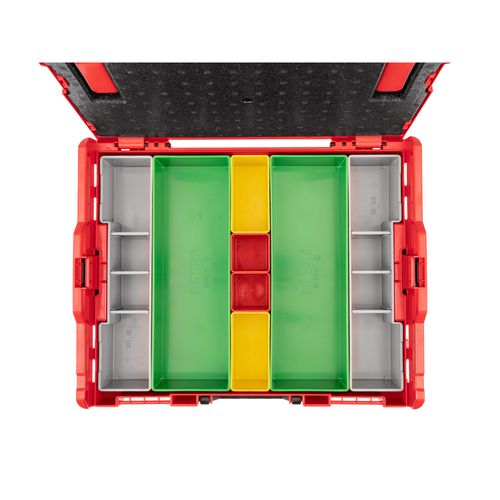 Main product image of L-BOXX 1 Shallow Stacking Tool Box with 8-Piece Organizer Bin Set (Variant B) and Lid Insert