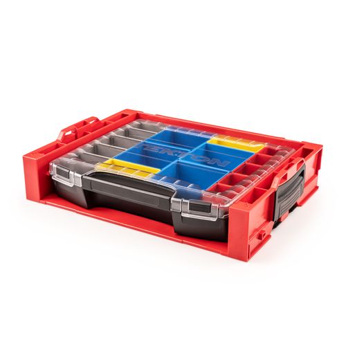 Main product image of Lidded Drawer (i-BOXX) with 12-Piece Organizer Bin Set in Stacking Drawer Rack
