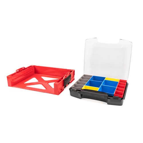 Main product image of Lidded Drawer (i-BOXX) with 12-Piece Organizer Bin Set in Stacking Drawer Rack