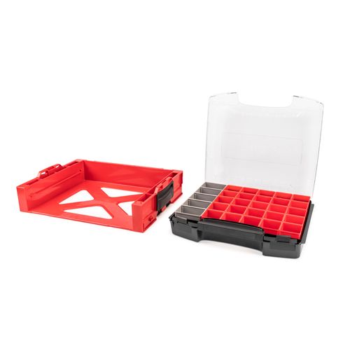 Main product image of Lidded Drawer (i-BOXX) with 26-Piece Organizer Bin Set in Stacking Drawer Rack