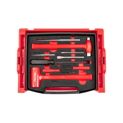 Main product image of Hammers, Pry Bars, Punches, and Chisels Set with Open Top Drawer and Rack (9-Piece)