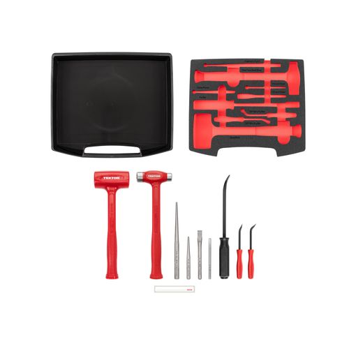 Main product image of Hammers, Pry Bars, Punches, and Chisels Set with Open Top Drawer and Rack (9-Piece)