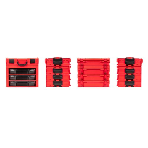 Main product image of 3-Drawer Stack with L-BOXX 1 Shallow Tool Box and Organizer Bins