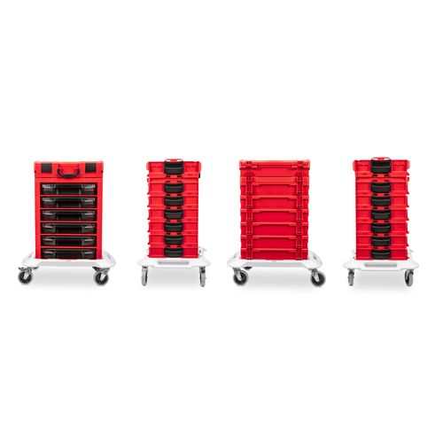 Main product image of 6-Drawer Rolling Stack with L-BOXX 1 Shallow Tool Box and Organizer Bins